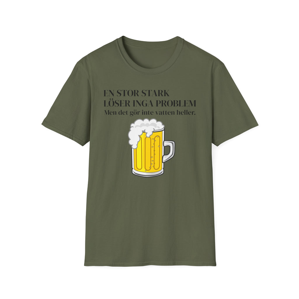 EN STOR STARK LÖSER INGA PROBLEM T-shirt