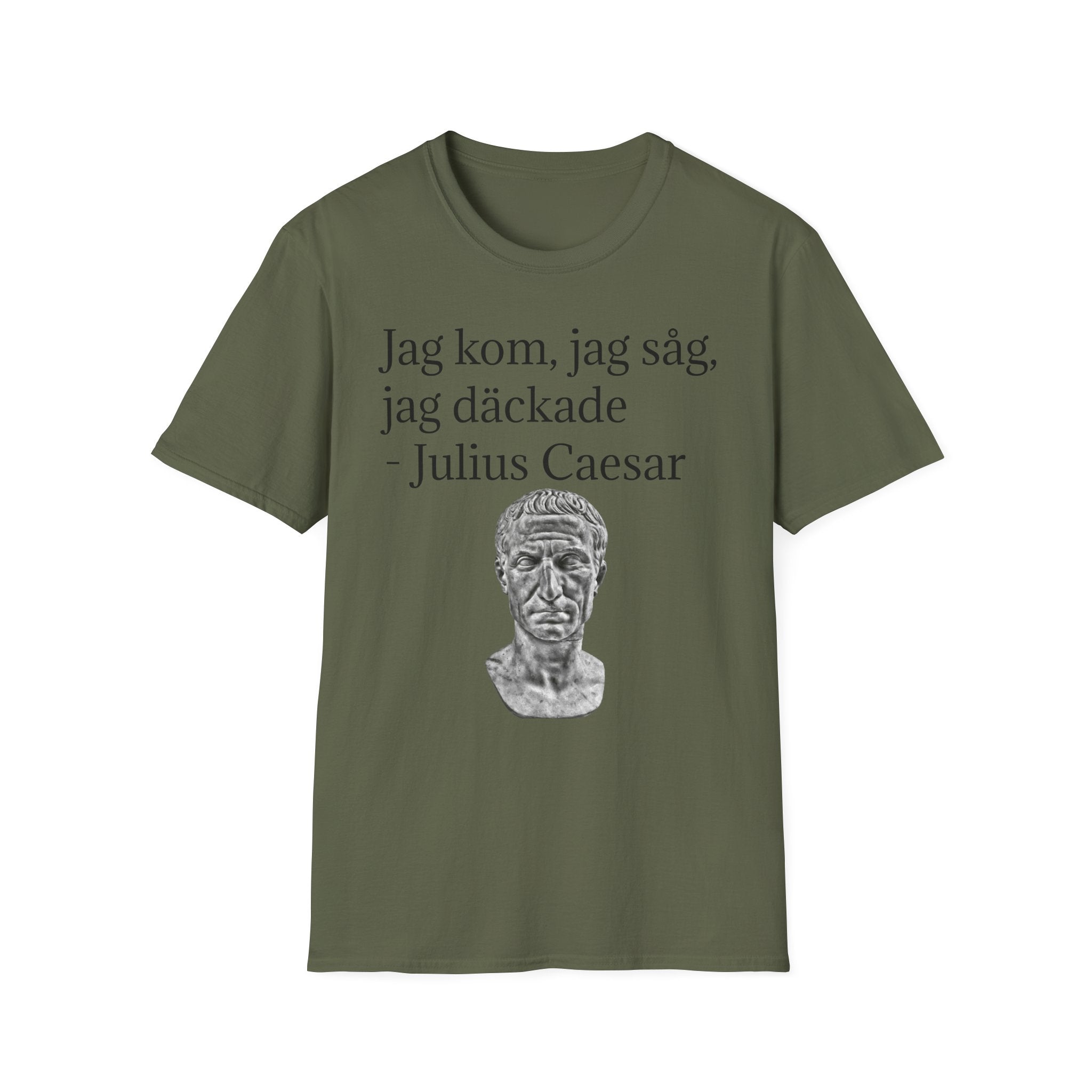 JAG KOM, JAG SÅG, JAG DÄCKADE T-shirt