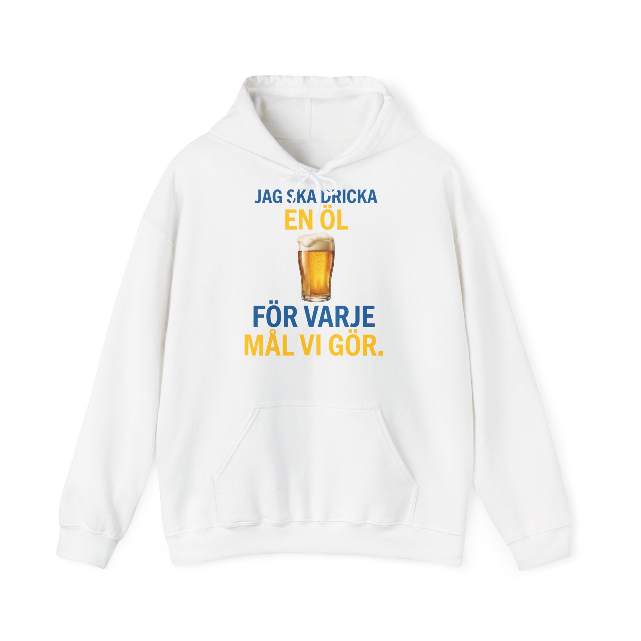 Jag Ska Dricka En Öl För Varje Mål Hoodie